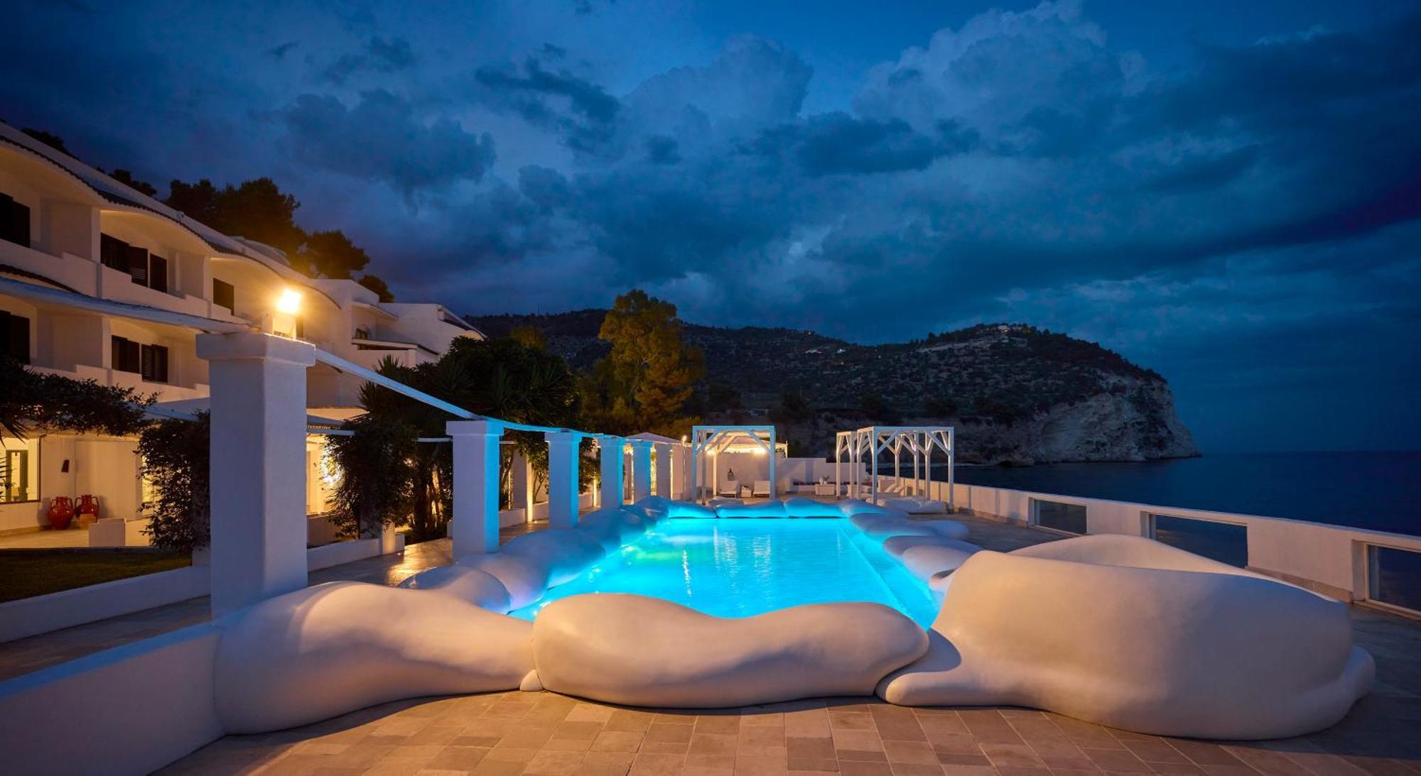 La Casa E Il Mare, Private Bay Hotel Mattinata Extérieur photo